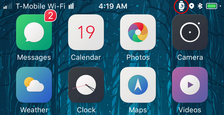 750x385 Watchconnection Adds A New Icon To Your Iphone Status Bar When
