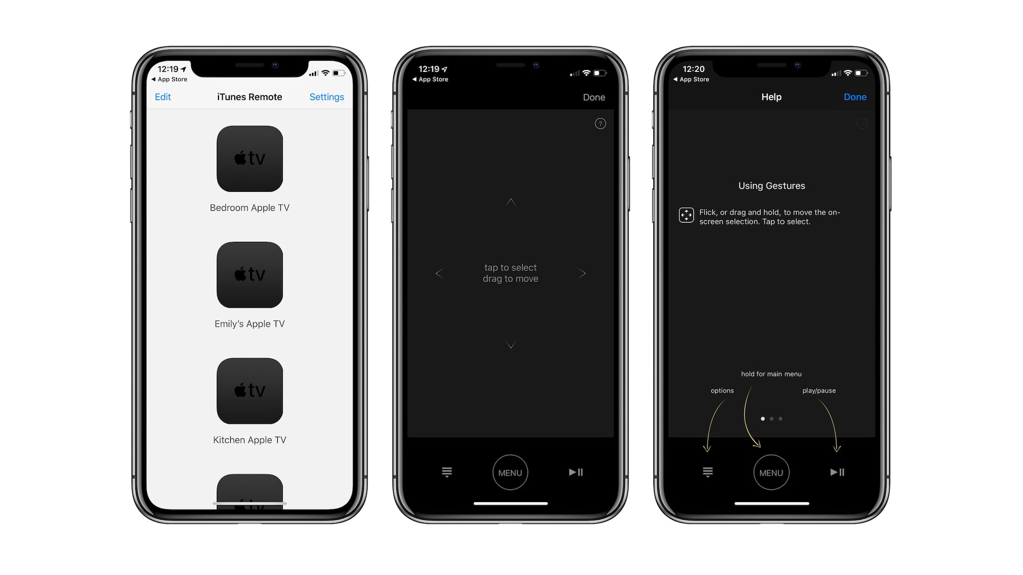 2004x1127 Itunes Remote Updated For Iphone X, New Icon And Design