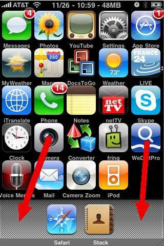 320x480 Arranging Iphone Icons Organize Iphone Icons