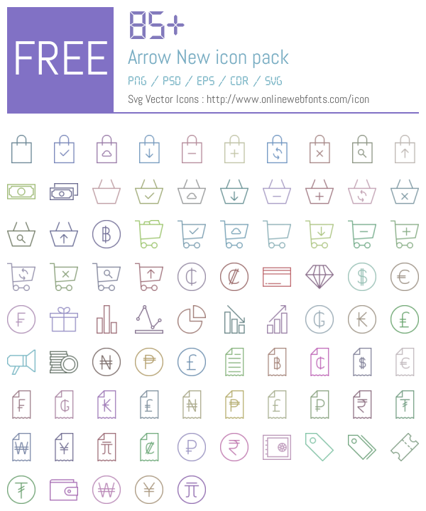 600x720 Arrow New Icons Packs Free Downloads