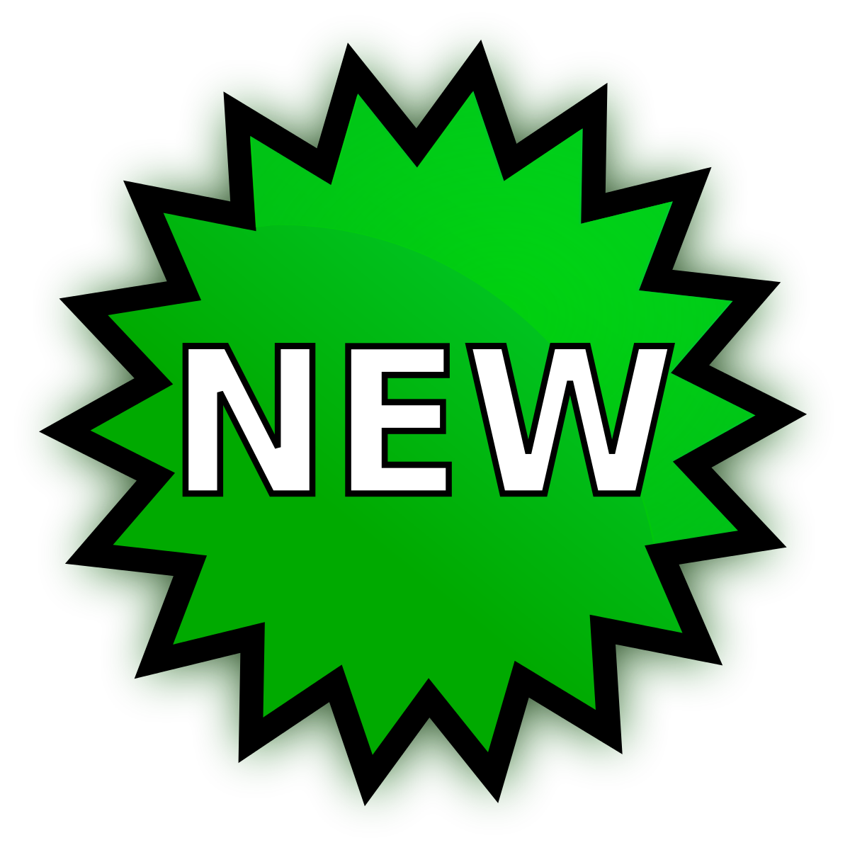 1200x1200 Filenew Icon Shiny Badge