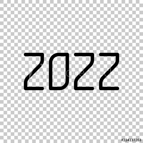 500x500 Number Icon Happy New Year On Transparent Background