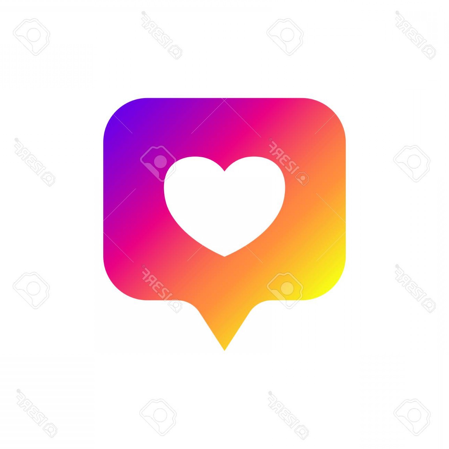 1560x1560 Photostock Vector New Counter Notification Icon Icon Like