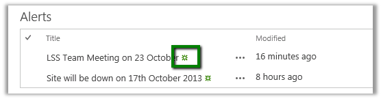 Manage New Icon Indicator For List Items 556x145 Manage New Icon Indicator For List Items