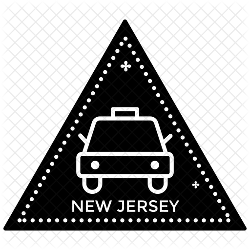 512x512 New Jersey Stamp Icon Of Glyph Style