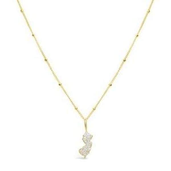 600x600 Pave Nj Icon Pendant Necklace Just Jersey