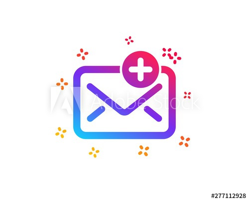500x405 New Mail Icon Add Message Correspondence Sign E Mail Symbol