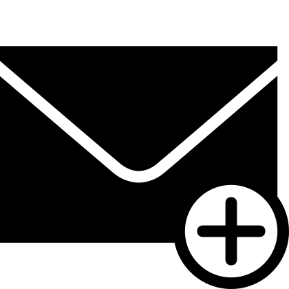 New Message Filled Icon 420x420 New Message Filled Icon