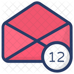 New Message Icon Of Colored Outline Style 256x256 New Message Icon Of Colored Outline Style