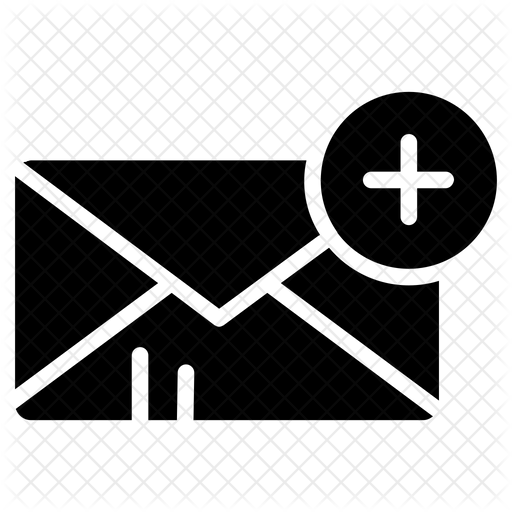 New Message Icon Of Glyph Style 512x512 New Message Icon Of Glyph Style