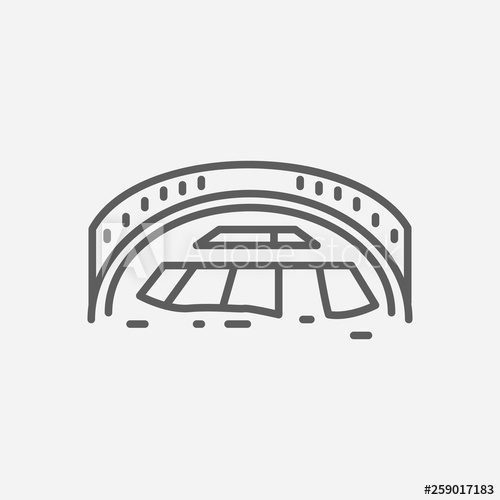 500x500 New Mexico Icon Line Symbol Isolated Vector Illustration Of Icon