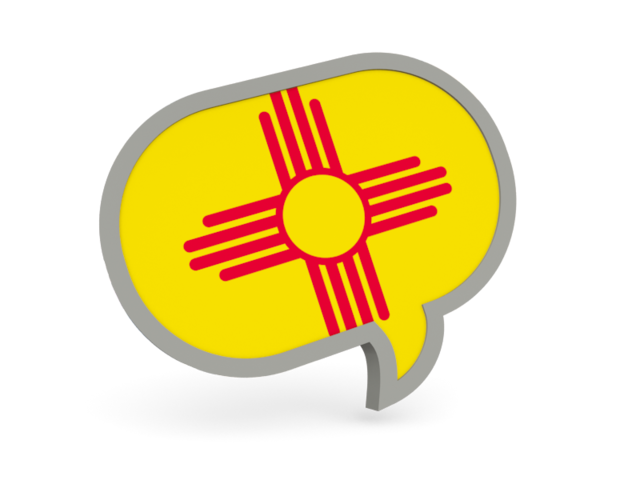 640x480 Speech Bubble Icon Illustration Of Flag Ofltbr Gt New Mexico