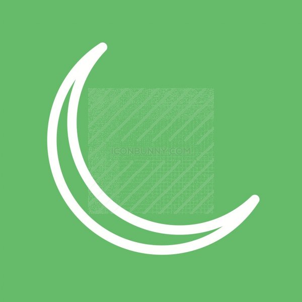 600x600 New Moon Line Multicolor Bg Icon
