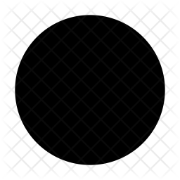 256x256 New Moon Icon Of Glyph Style