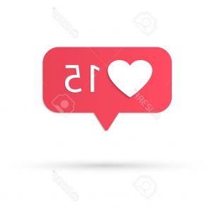300x300 Photostock Vector Counter Notification Icon Instagram Follower