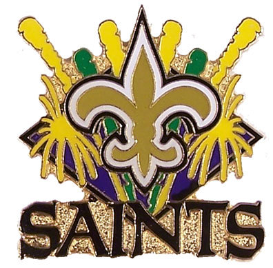 396x389 New Orleans Saints City Icon Pin
