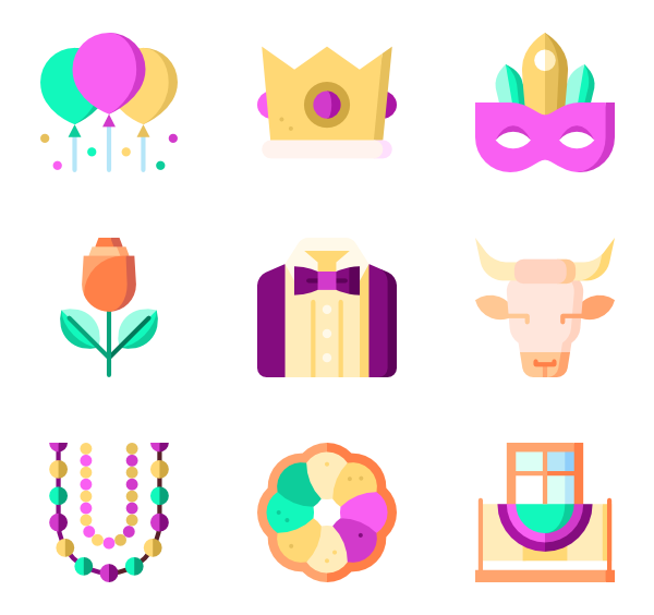600x564 New Orleans Icons