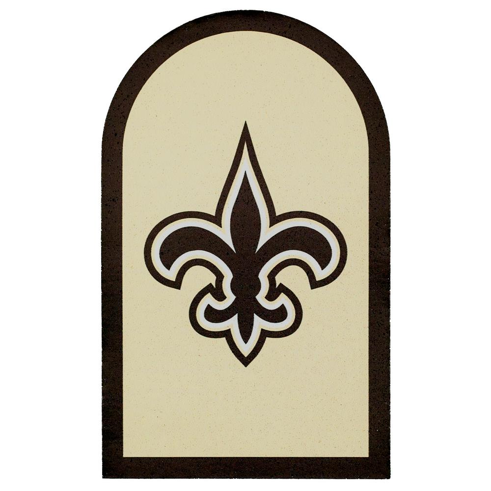 1000x1000 Applied Icon Nfl New Orleans Saints Mailbox Door Logo Graphic