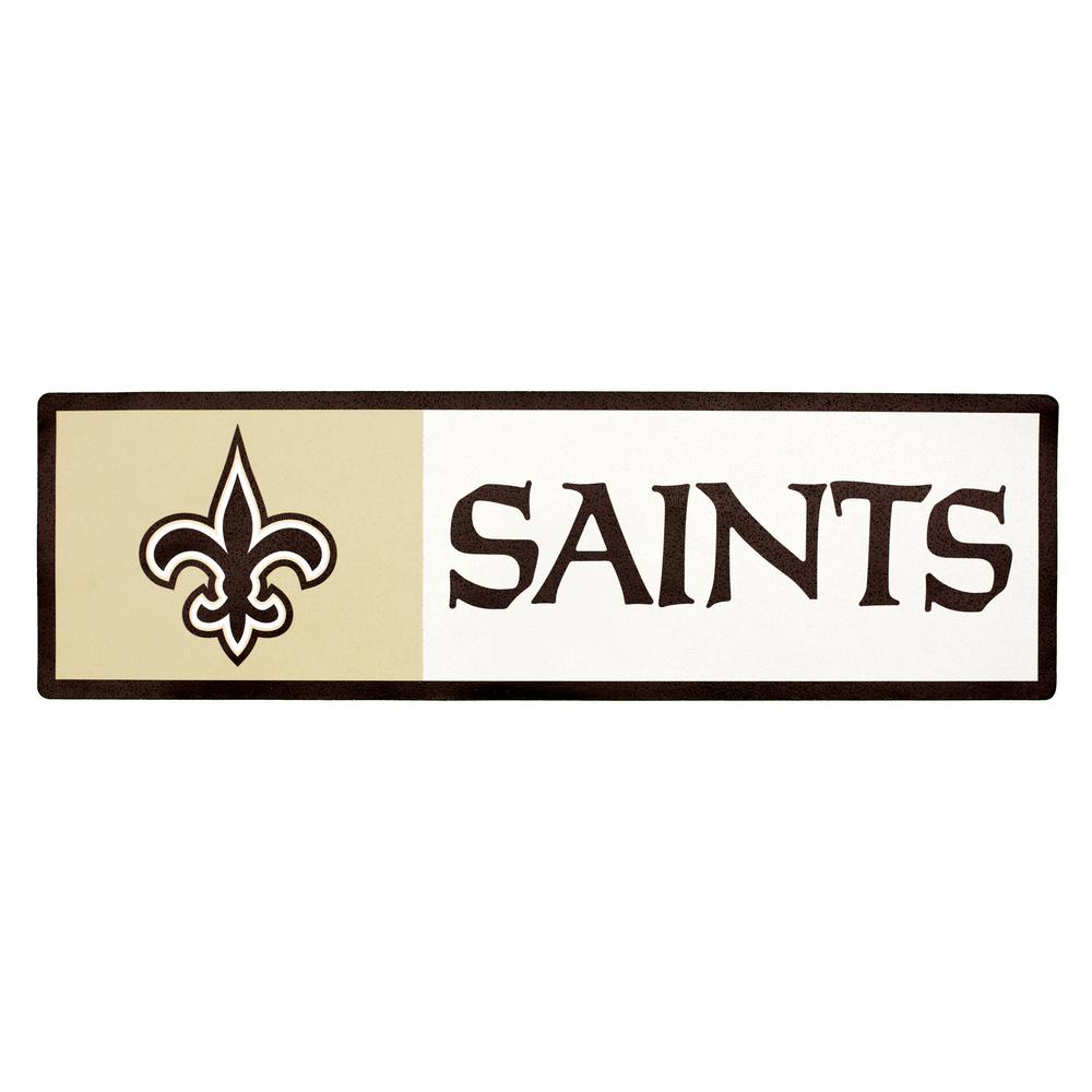 1000x1000 Applied Icon Nfl New Orleans Saints Outdoor Step Graphic