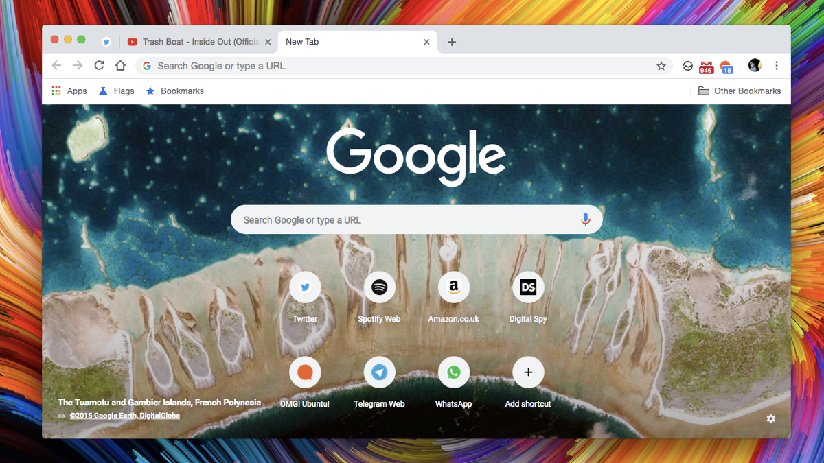 Chrome's New Tab 1200x675 Chrome's New Tab