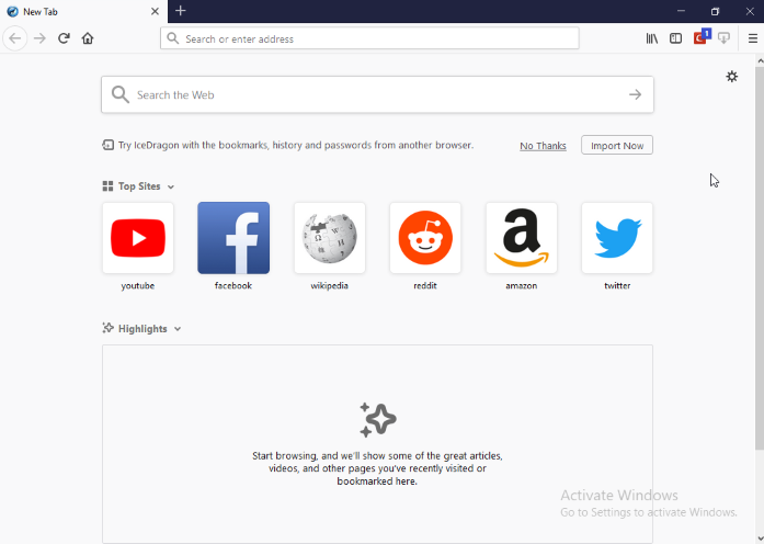 Customize Your New Tab Page, Search Engine Web Browser 697x496 Customize Your New Tab Page, Search Engine Web Browser
