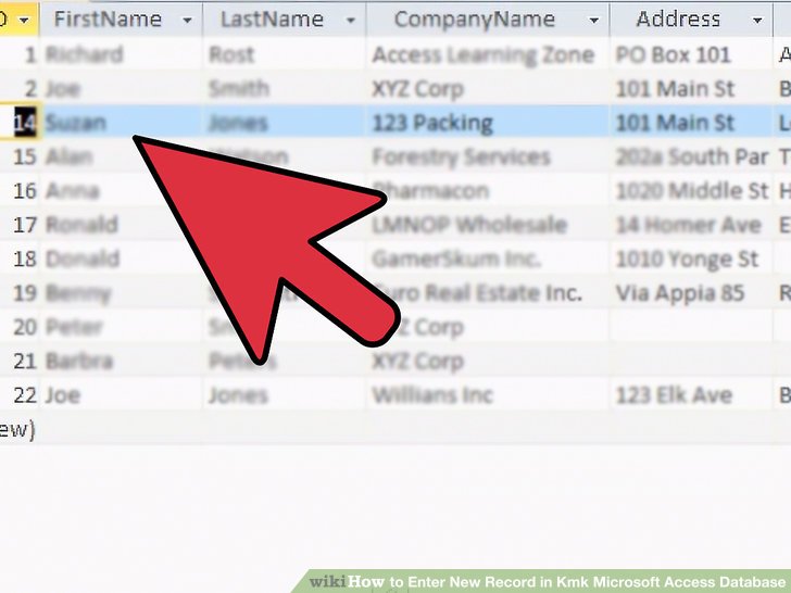 728x546 How To Enter New Record In Kmk Microsoft Access Database Steps