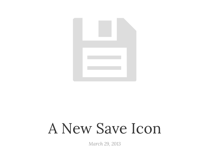800x600 A New Save Icon