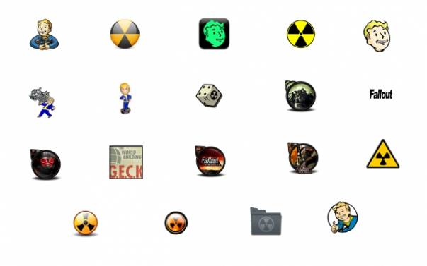 603x377 Fallout Desktop Icons