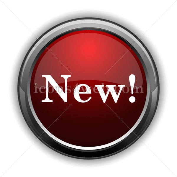 New Icon Red Glossy Web Icon With Shaddow 600x600 New Icon Red Glossy Web Icon With Shaddow