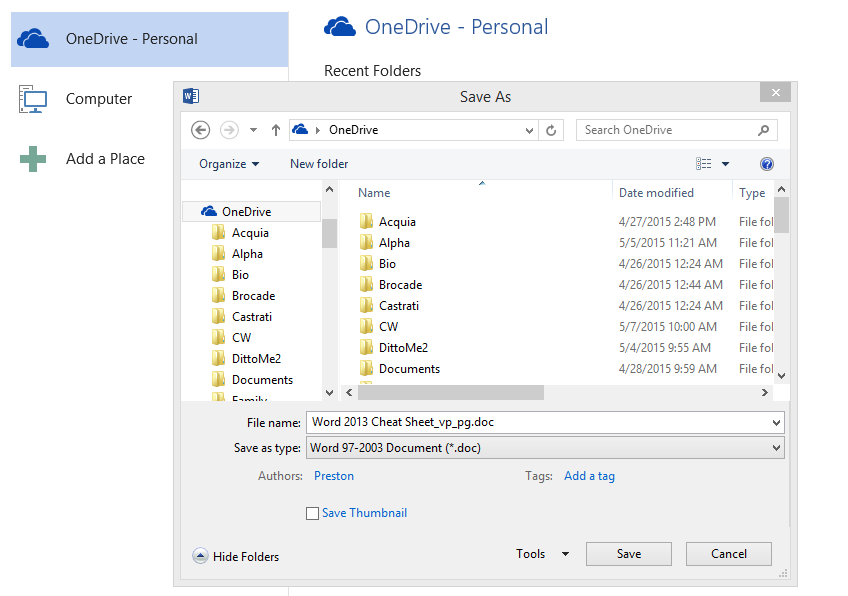 848x596 Word Cheat Sheet Computerworld