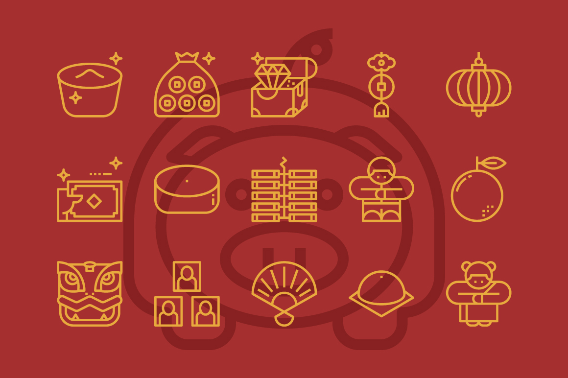 1160x772 Free Chinese New Year Icons Becris Design