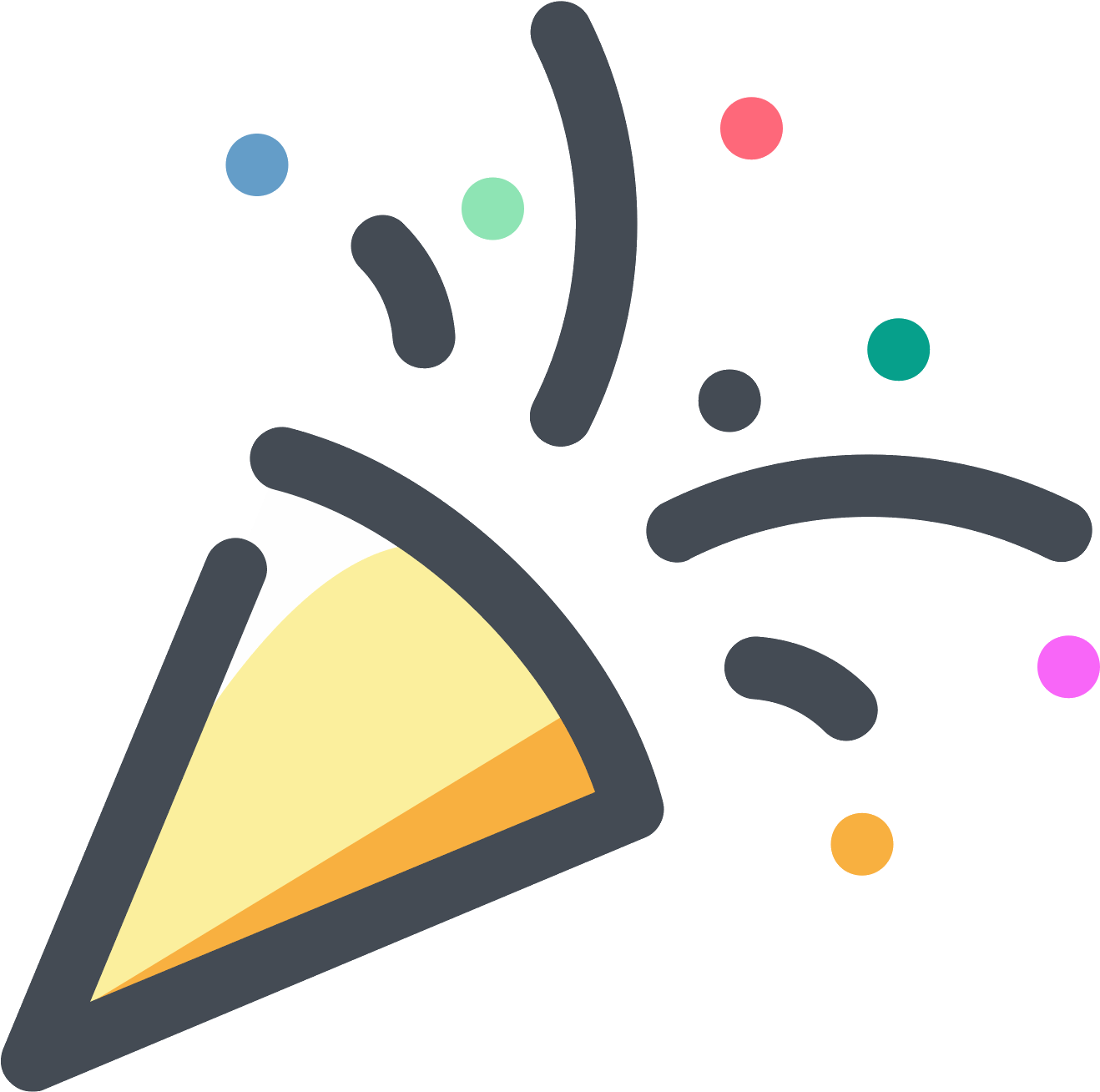 1318x1308 New Year Horn Png