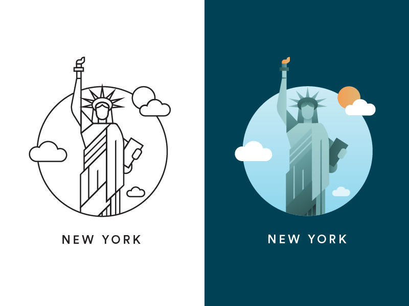 800x600 New York City Icon