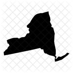 256x256 Newyork Icon Of Glyph Style