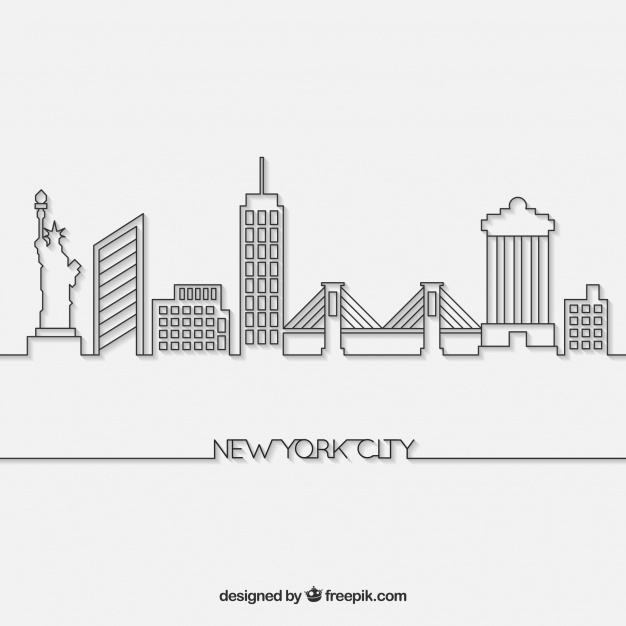 New York Skyline Vectors, Photos And Free Download 626x626 New York Skyline Vectors, Photos And Free Download