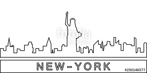 New York Detailed Skyline Icon Element Of Cities For Mobile 500x250 New York Detailed Skyline Icon Element Of Cities For Mobile