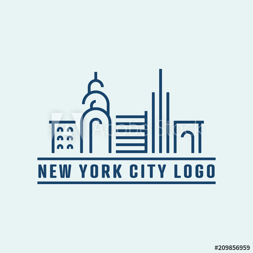 New York City Architecture Skyline Building Minimalist Clean Line 500x500 New York City Architecture Skyline Building Minimalist Clean Line