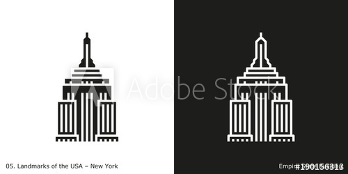 500x250 Empire State Building Icon