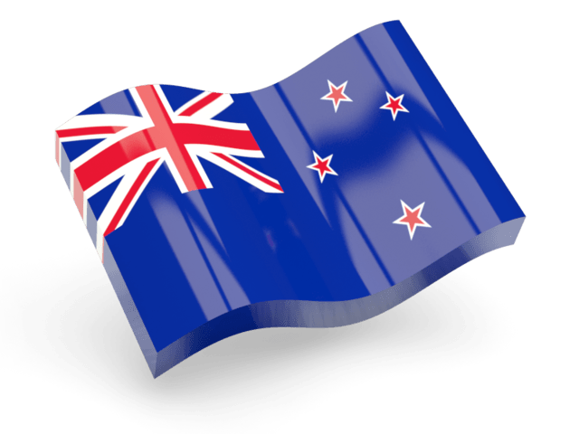 640x480 New Zealand Flag Icon Wave Transparent Png