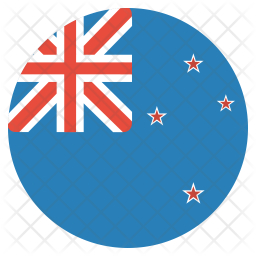 256x256 Newzealand Flag Icon Of Flat Style