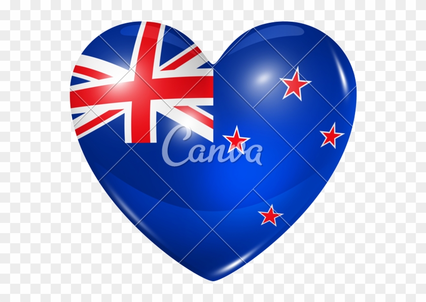840x596 Love New Zealand, Heart Flag Icon