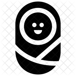 Newborn Icon Of Glyph Style 256x256 Newborn Icon Of Glyph Style