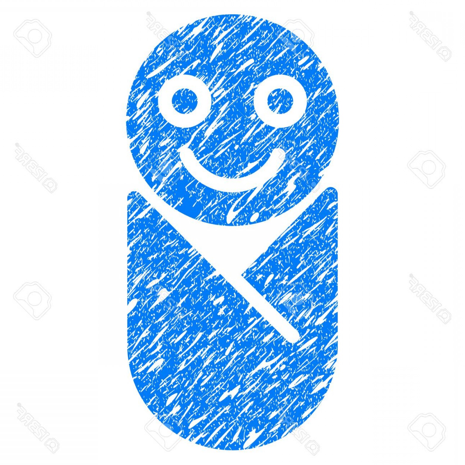 Photostock Vector Grunge Newborn Icon With Scratched Design 1560x1560 Photostock Vector Grunge Newborn Icon With Scratched Design