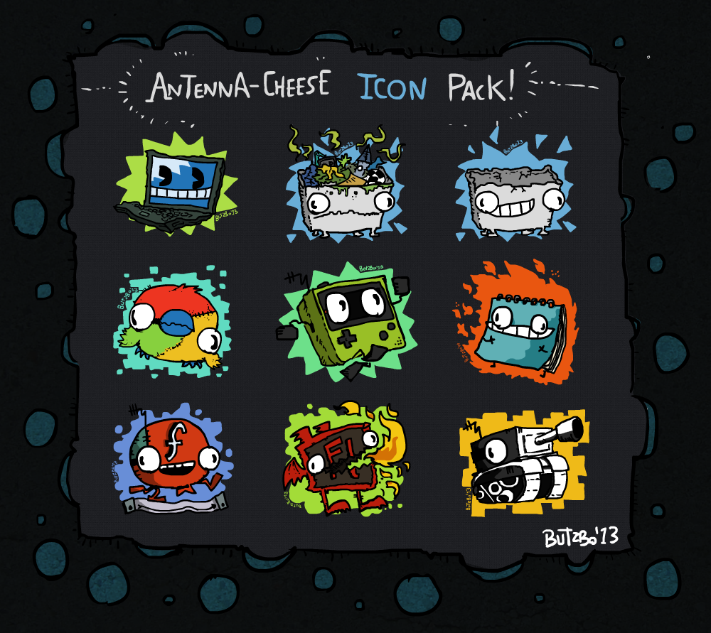 Antenna Cheese Icon Pack' 1000x891 Antenna Cheese Icon Pack'