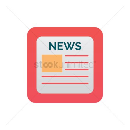 450x450 Free News App Icon Stock Vectors Stockunlimited