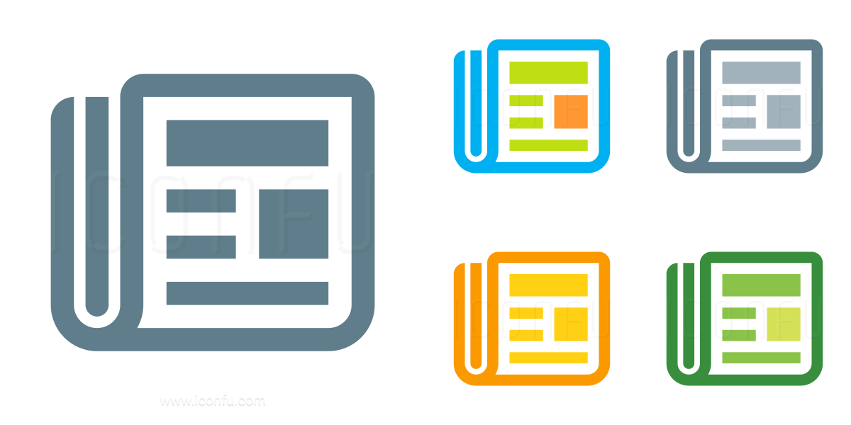 1200x600 Newspaper Icon