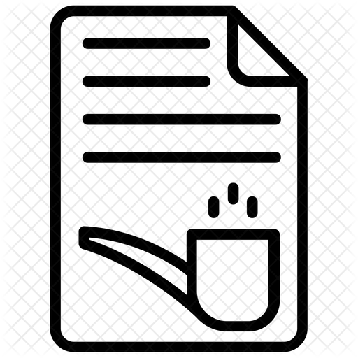 512x512 Smoking Article Icon Of Line Style