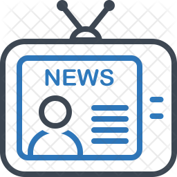 256x256 News Icon Of Line Style