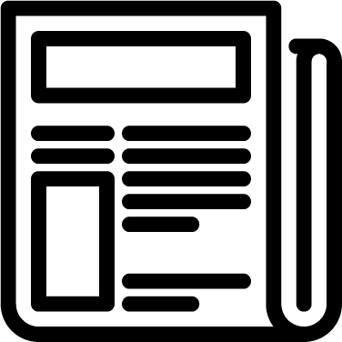 376x376 Newspaper Icon Iconbros