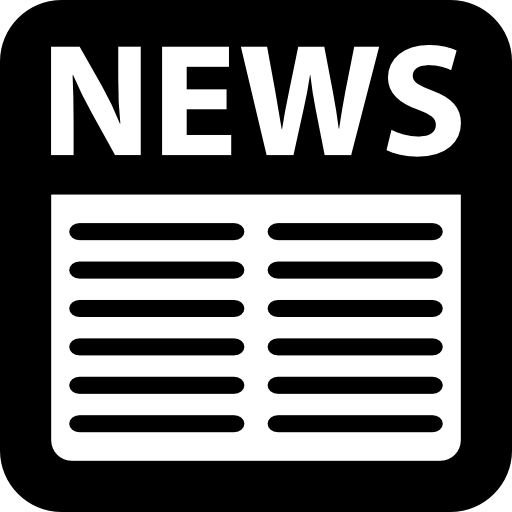 512x512 Newspaper Square Rounded Interface Symbol Icons Free Download